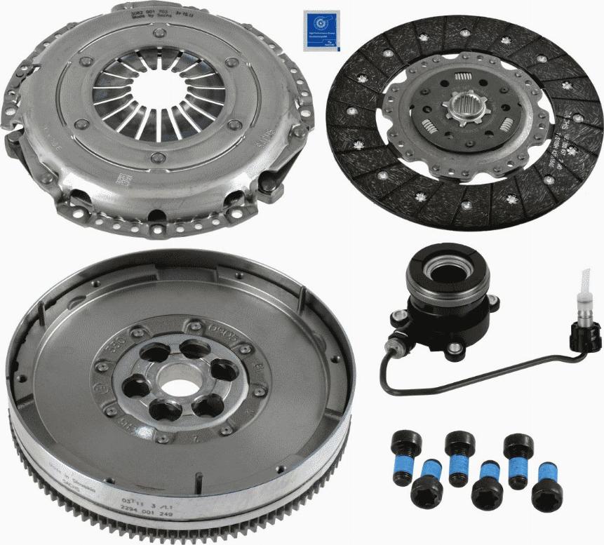 SACHS 2290601115 - Kit d'embrayage cwaw.fr