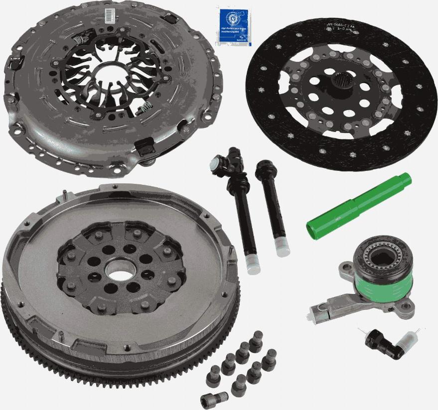 SACHS 2290 601 137 - Kit d'embrayage cwaw.fr