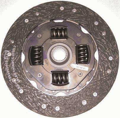 Sachs Performance 881861 999840 - Disque d'embrayage cwaw.fr