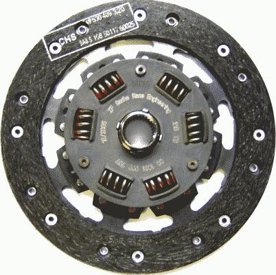 Sachs Performance 881861 999757 - Disque d'embrayage cwaw.fr