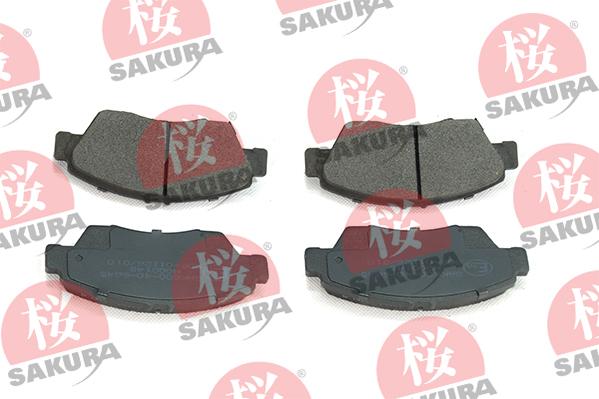 SAKURA 600-40-6645 - Kit de plaquettes de frein, frein à disque cwaw.fr