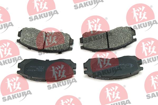 SAKURA 600-50-4260 - Kit de plaquettes de frein, frein à disque cwaw.fr