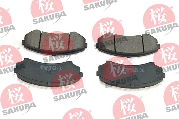 SAKURA 600-50-4288 - Kit de plaquettes de frein, frein à disque cwaw.fr