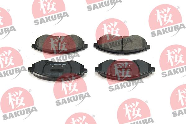 SAKURA 600-00-8410 - Kit de plaquettes de frein, frein à disque cwaw.fr