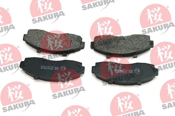 SAKURA 600-03-8830 - Kit de plaquettes de frein, frein à disque cwaw.fr