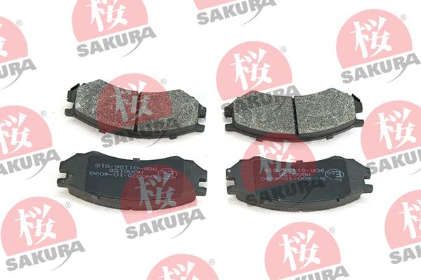 SAKURA 600-10-4090 - Kit de plaquettes de frein, frein à disque cwaw.fr