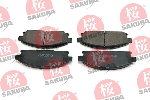 SAKURA 600-10-4173 - Kit de plaquettes de frein, frein à disque cwaw.fr