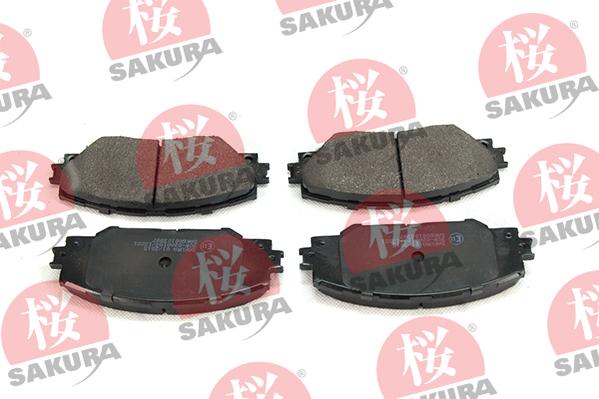 SAKURA 600-10-3997 - Kit de plaquettes de frein, frein à disque cwaw.fr