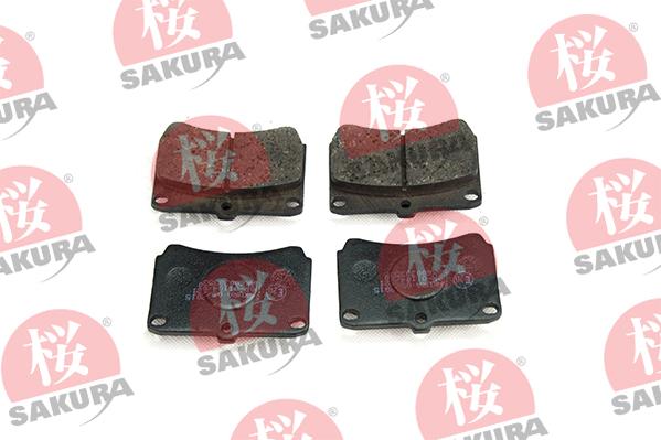 SAKURA 600-30-3530 - Kit de plaquettes de frein, frein à disque cwaw.fr