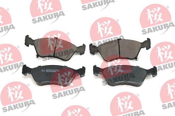 SAKURA 600-20-3940 - Kit de plaquettes de frein, frein à disque cwaw.fr