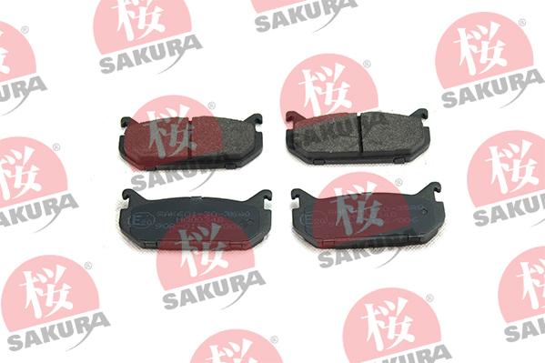 SAKURA 601-30-3580 - Kit de plaquettes de frein, frein à disque cwaw.fr