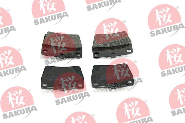 SAKURA 601-20-3990 - Kit de plaquettes de frein, frein à disque cwaw.fr