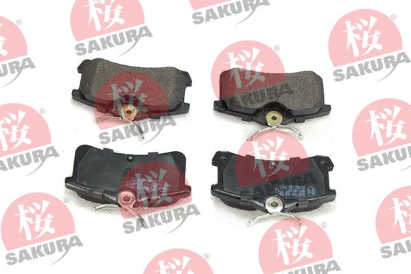 SAKURA 601-20-3755 - Kit de plaquettes de frein, frein à disque cwaw.fr