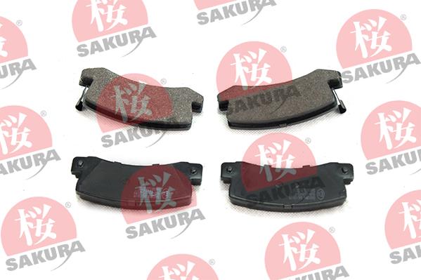 SAKURA 601-20-3730 - Kit de plaquettes de frein, frein à disque cwaw.fr