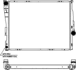 SAKURA Automotive 3011-1013 - Radiateur, refroidissement du moteur cwaw.fr