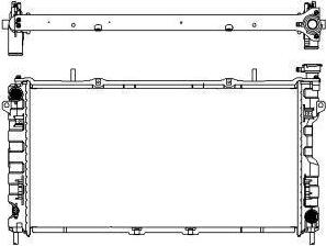 SAKURA Automotive 3131-1010 - Radiateur, refroidissement du moteur cwaw.fr