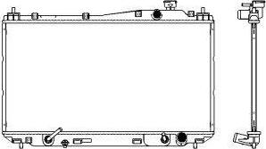 SAKURA Automotive 3211-1009 - Radiateur, refroidissement du moteur cwaw.fr