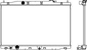 SAKURA Automotive 3211-8533 - Radiateur, refroidissement du moteur cwaw.fr