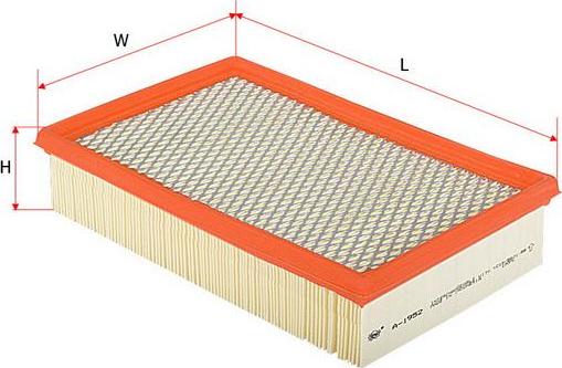 SAKURA Automotive A-1952 - Filtre à air cwaw.fr