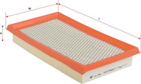 SAKURA Automotive A-1759 - Filtre à air cwaw.fr