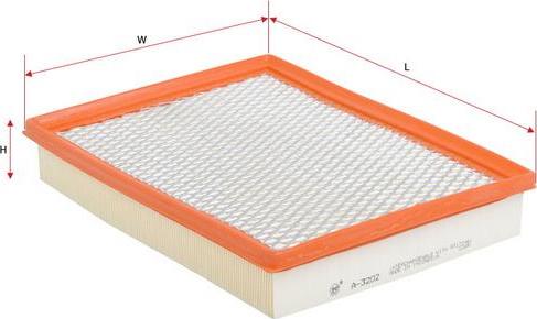 SAKURA Automotive A-3202 - Filtre à air cwaw.fr