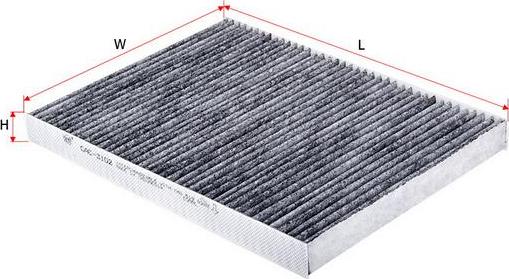 SAKURA Automotive CAC-3102 - Filtre, air de l'habitacle cwaw.fr