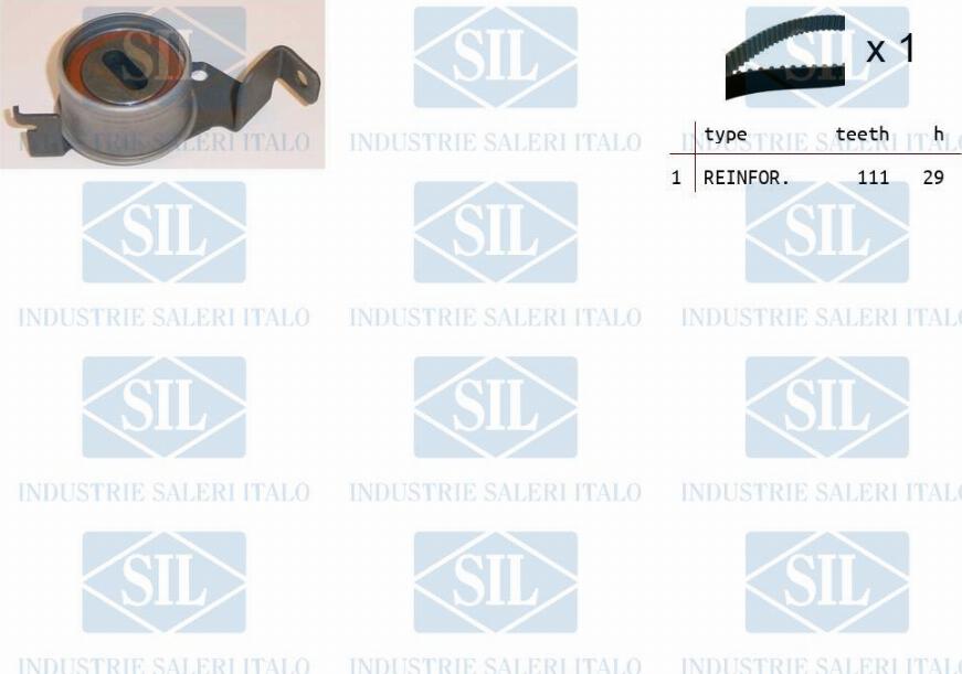 Saleri SIL TK1402 - Kit de distribution cwaw.fr