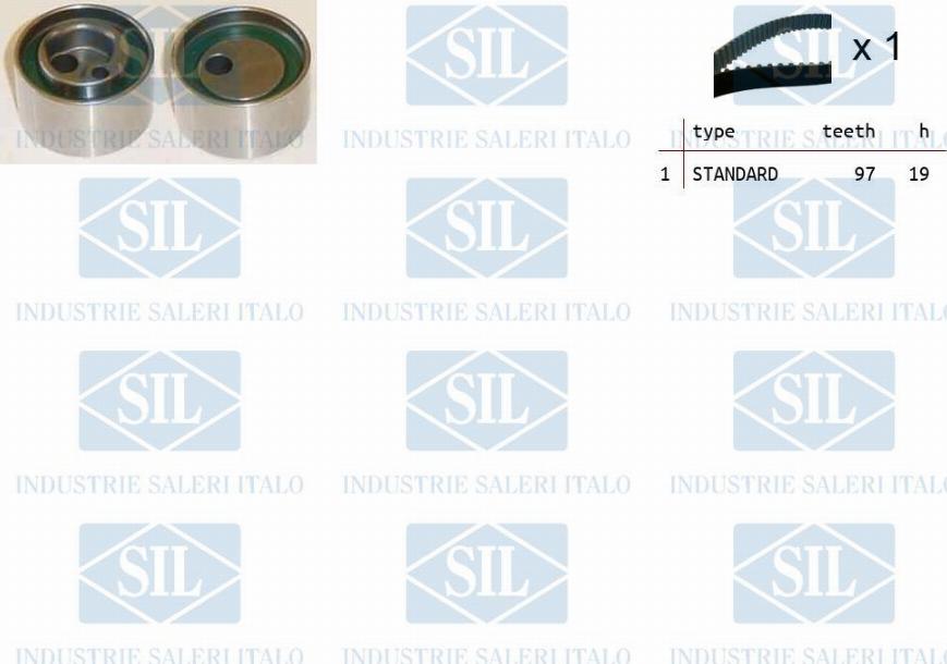 Saleri SIL TK1413 - Kit de distribution cwaw.fr