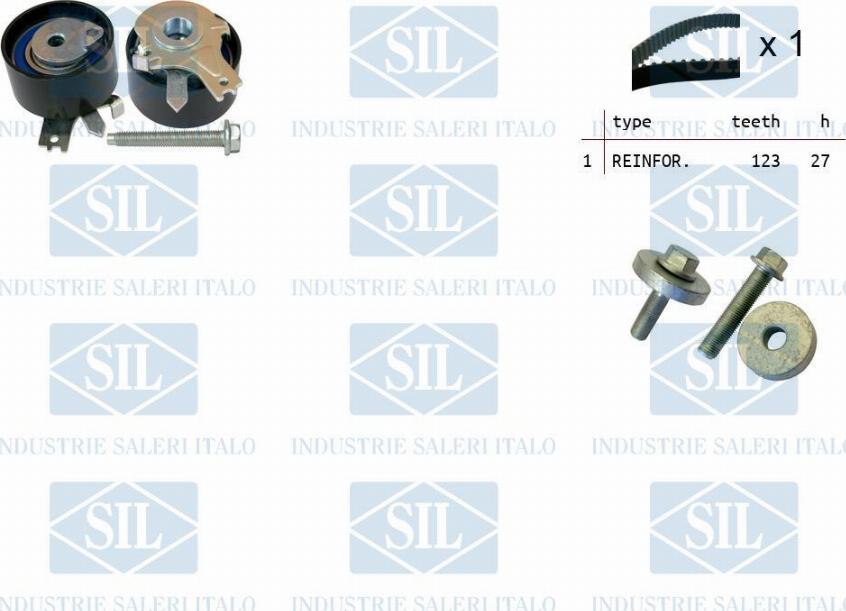 Saleri SIL TK1055 - Kit de distribution cwaw.fr