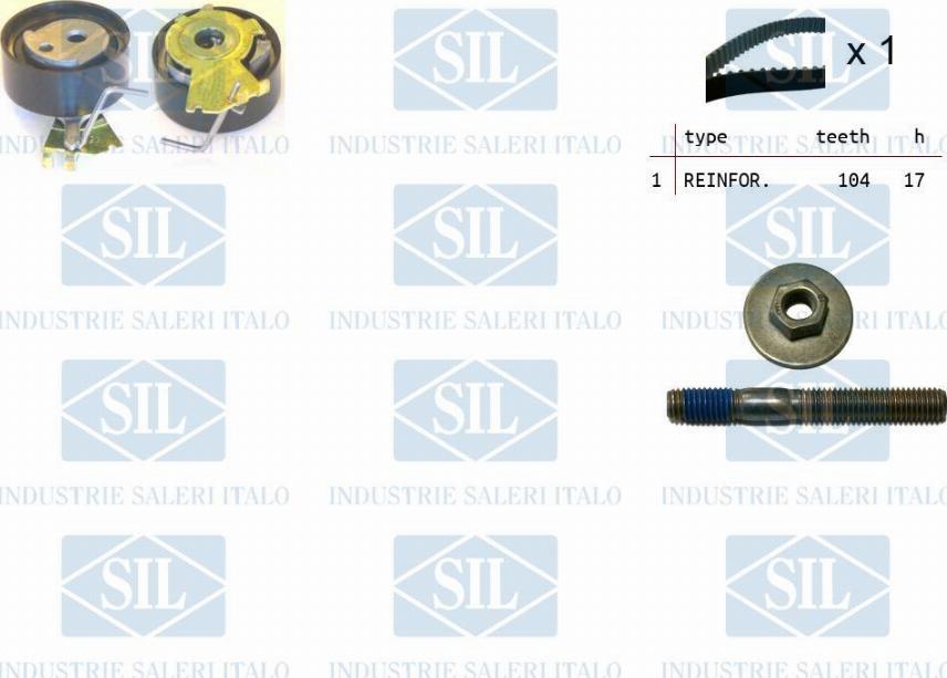 Saleri SIL TK1051 - Kit de distribution cwaw.fr