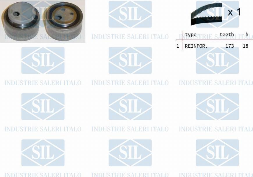 Saleri SIL TK1082 - Kit de distribution cwaw.fr