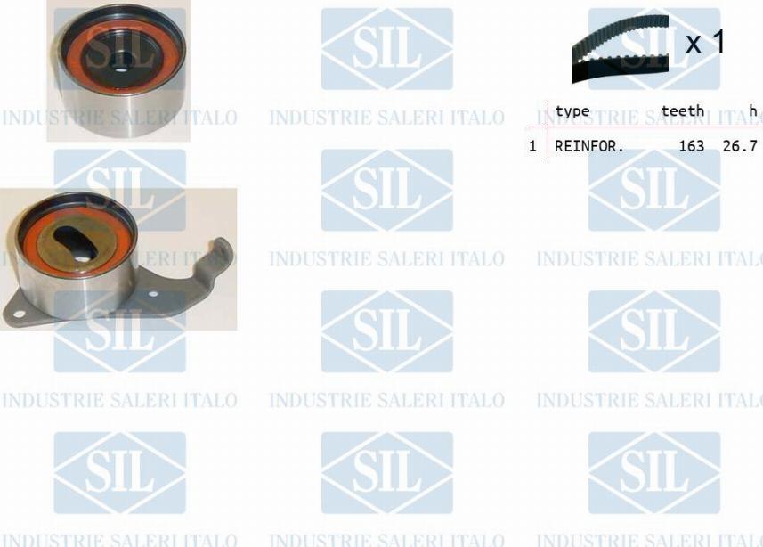 Saleri SIL TK1190 - Kit de distribution cwaw.fr