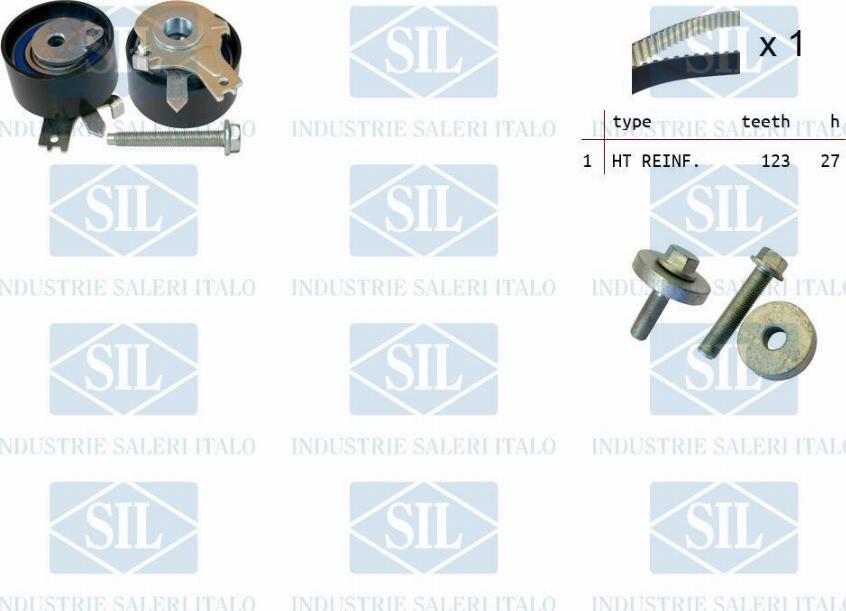 Saleri SIL TK1355 - Kit de distribution cwaw.fr