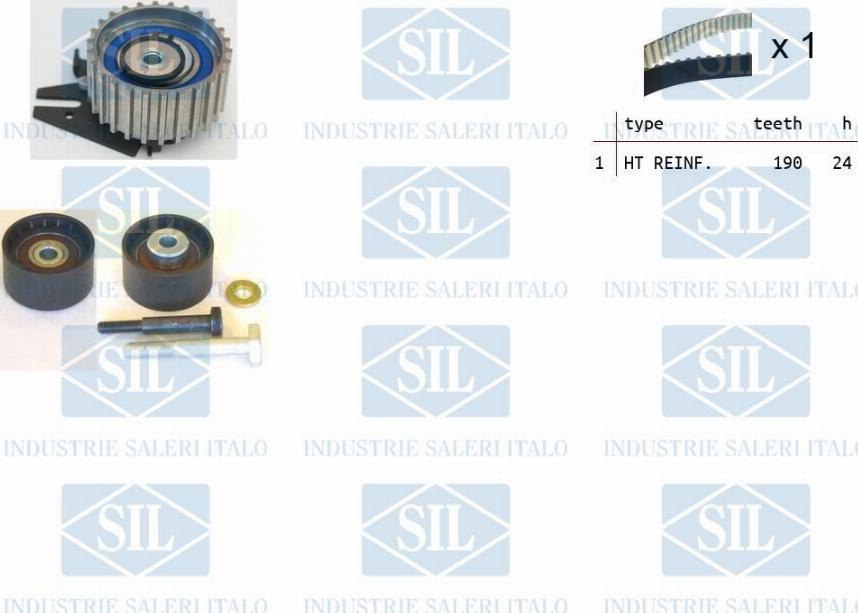 Saleri SIL TK1302 - Kit de distribution cwaw.fr