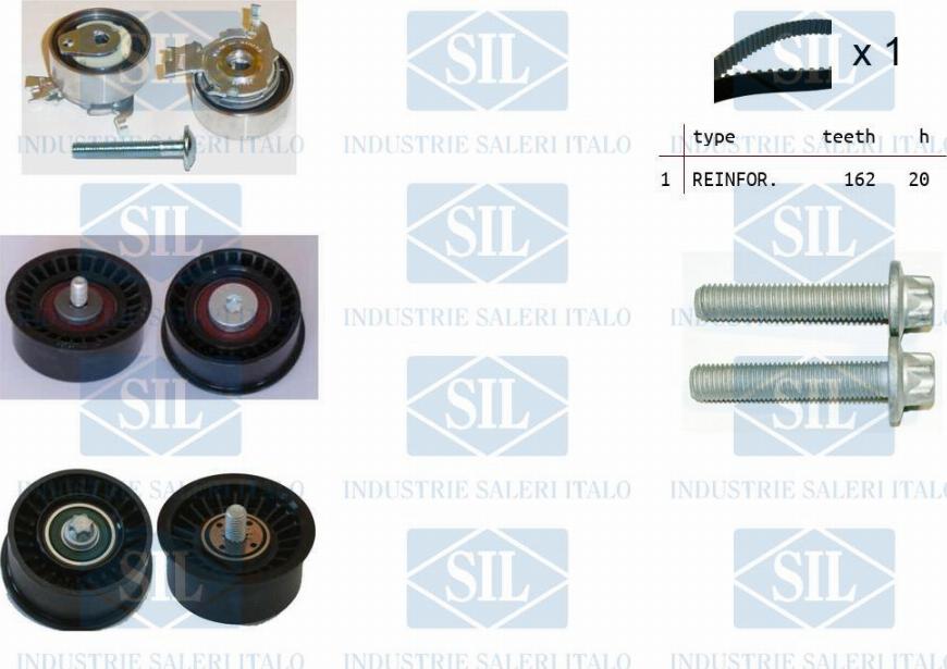 Saleri SIL TK1317 - Kit de distribution cwaw.fr