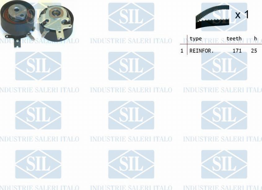 Saleri SIL TK1339 - Kit de distribution cwaw.fr