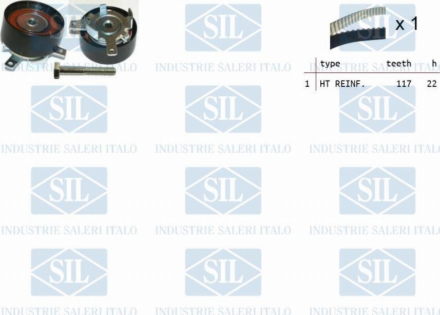 Saleri SIL TK1337 - Kit de distribution cwaw.fr