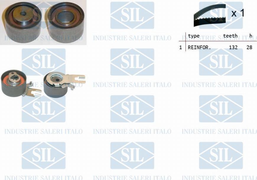 Saleri SIL TK1326 - Kit de distribution cwaw.fr