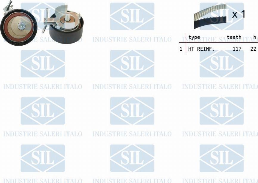 Saleri SIL TK1374 - Kit de distribution cwaw.fr