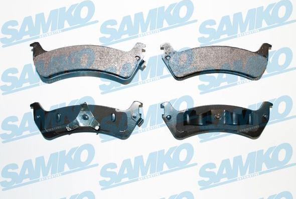 Samko 5SP990 - Kit de plaquettes de frein, frein à disque cwaw.fr