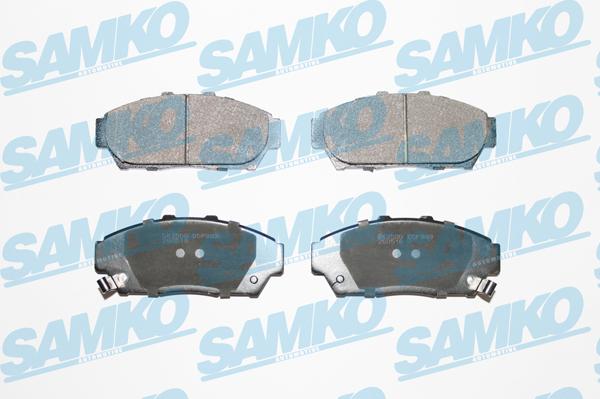 Samko 5SP993 - Kit de plaquettes de frein, frein à disque cwaw.fr