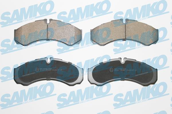 Samko 5SP955 - Kit de plaquettes de frein, frein à disque cwaw.fr