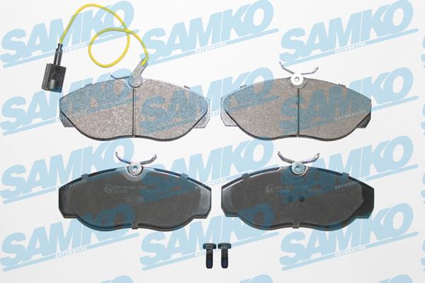 Samko 5SP964 - Kit de plaquettes de frein, frein à disque cwaw.fr