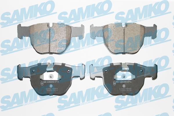 Samko 5SP909 - Kit de plaquettes de frein, frein à disque cwaw.fr