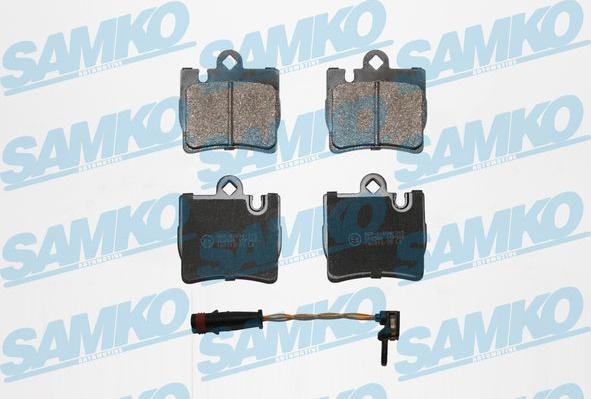 Samko 5SP900A - Kit de plaquettes de frein, frein à disque cwaw.fr