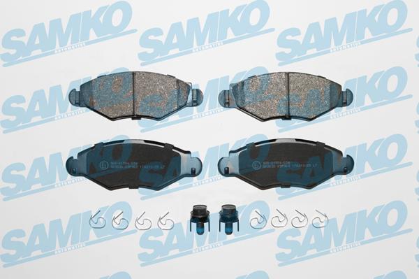 Samko 5SP903 - Kit de plaquettes de frein, frein à disque cwaw.fr