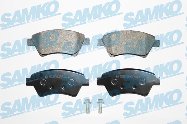 Samko 5SP911 - Kit de plaquettes de frein, frein à disque cwaw.fr