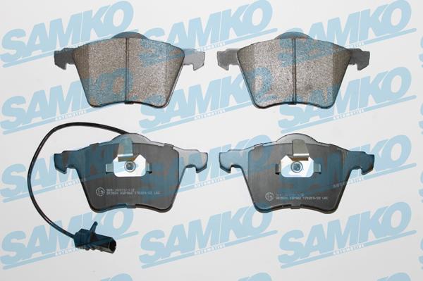 Samko 5SP982 - Kit de plaquettes de frein, frein à disque cwaw.fr