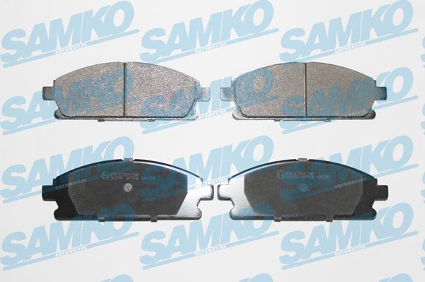 Samko 5SP935 - Kit de plaquettes de frein, frein à disque cwaw.fr