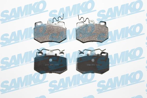 Samko 5SP931 - Kit de plaquettes de frein, frein à disque cwaw.fr